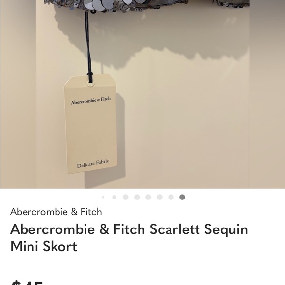 Abercrombie & Fitch Scarlett Sequin
Mini Skort - Picture 13 of 13